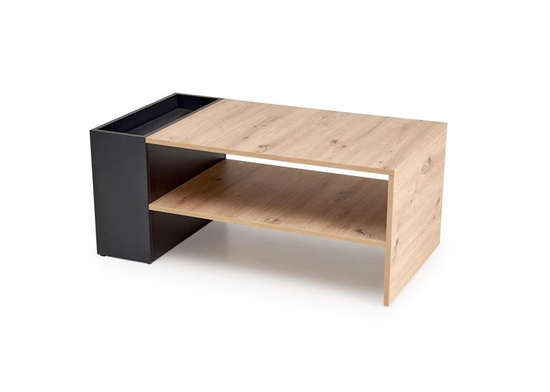 Nowoczesny stolik kawowy MURCIA w kolorze dąb artisan / czarny
