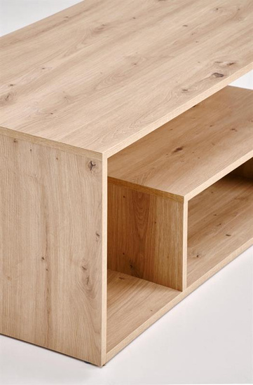 Nowoczesny stolik kawowy IVA w kolorze dąb artisan