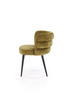 Krzesło kubełkowe K575 w oliwkowym kolorze