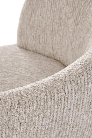 Krzesło z funkcją obrotu K581 w beżowym odcieniu