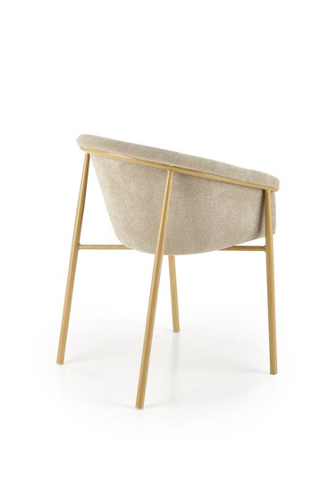 Krzesło K489 w kolorze beżowym 