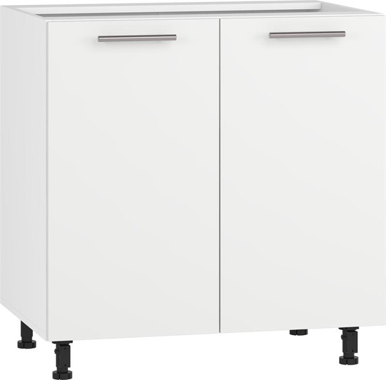 Szafka dolna VENTO D-80/82 w kolorze biały/biały mat