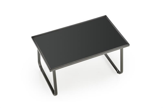 Zestaw ogrodowy CONOR w kolorze ciemny popiel / jasny popiel