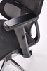 Fotel gabinetowy CASPER czarny ergonomiczny z regulacją i mechanizmem synchronicznym