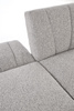 Rozkładana sofa LARIX w popielatym kolorze
