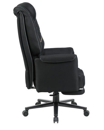 Fotel obrotowy gamingowy SITTO w kolorze czarnym