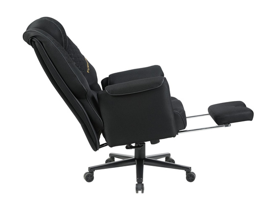 Fotel obrotowy gamingowy SITTO w kolorze czarnym