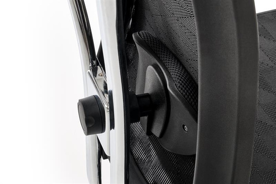 Fotel gabinetowy VIXEN w kolorze czarnym