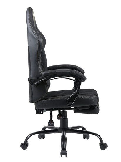 Fotel obrotowy gamingowy ELITE w kolorze czarnym