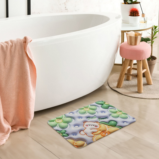 Mata łazienkowa 3D Antypoślizgowa Chłonna Magic 38