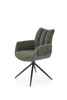 Krzesło z funkcją obrotu K579 w zielonym kolorze 