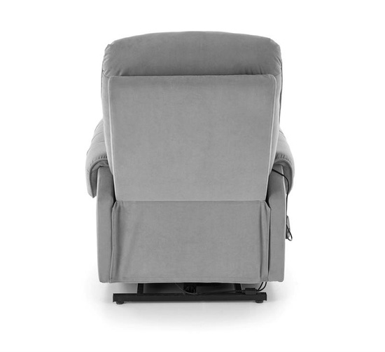 Rozkładany fotel HORTON w popielatym kolorze