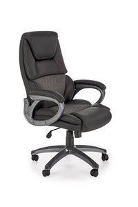 Ergonomiczny fotel biurowy STEVEN w kolorze czarnym i popielatym