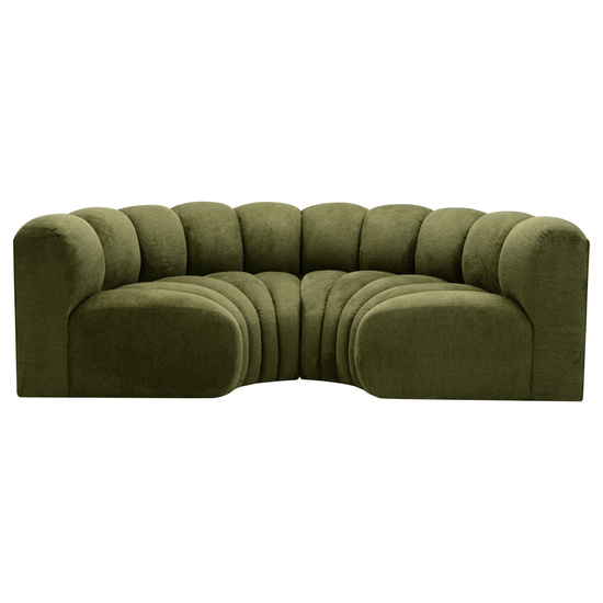 Sofa modułowa okrągła SOMA I tapicerowana RS+RS
