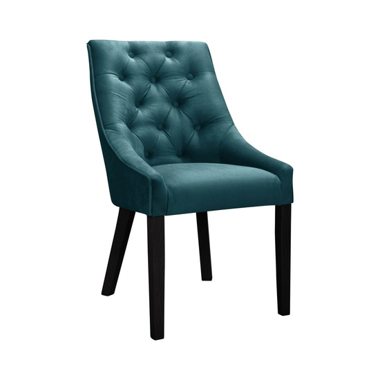 Eleganckie krzesło VIERA Chesterfield w stylu glamour