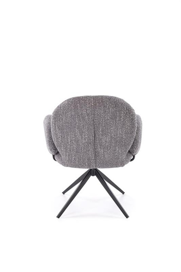 Krzesło z funkcją obracania K568 w popielatym kolorze