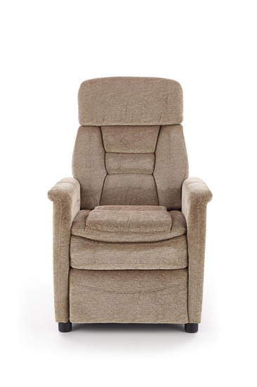 Stylowy fotel wypoczynkowy JORDAN w kolorze beżowym