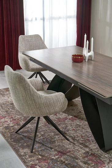 Krzesło z funkcją obracania K564 w beżowym kolorze