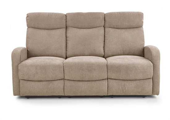 Sofa trzyosobowa z funkcją rozkładania OSLO 3S beżowy