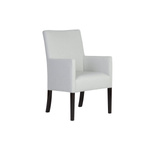 Eleganckie krzesło z podłokietnikami COLIN 84 z minimalistycznym designem