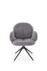 Krzesło z funkcją obracania K568 w popielatym kolorze
