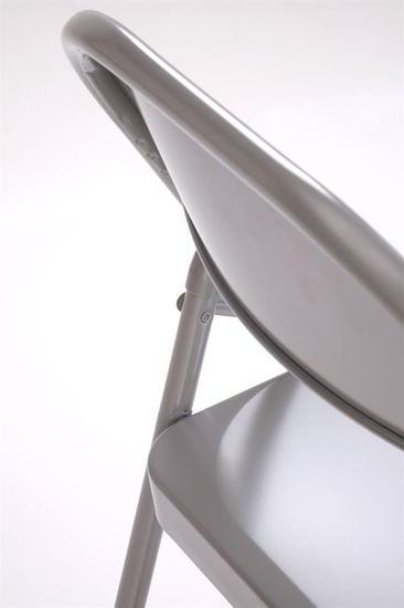 Krzesło składane K565 w kolorze popielatym 