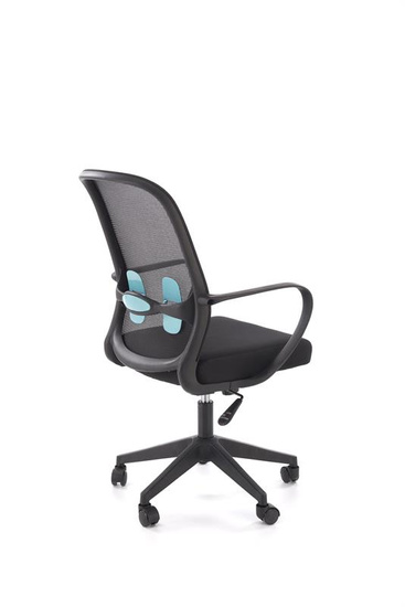 Fotel gabinetowy ORCANO w czarnym kolorze