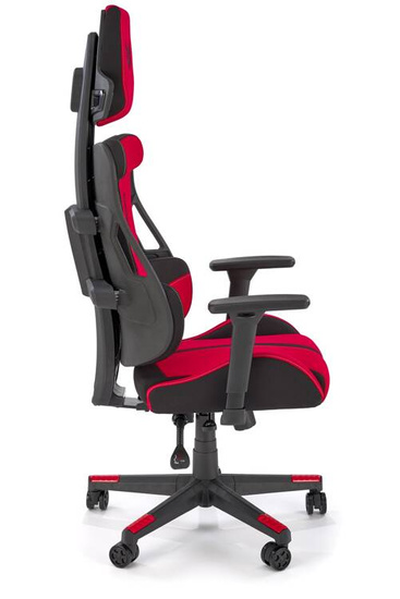 Nowoczesny fotel NITRO 2 czerwono-czarny