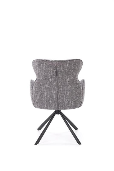 Krzesło z obrotowym siedziskiem K571 w popielatym kolorze