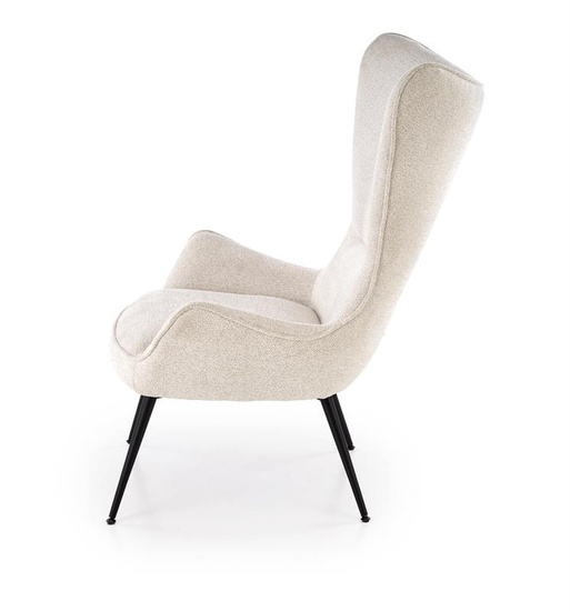 Fotel wypoczynkowy JUKON w kolorze kremowym