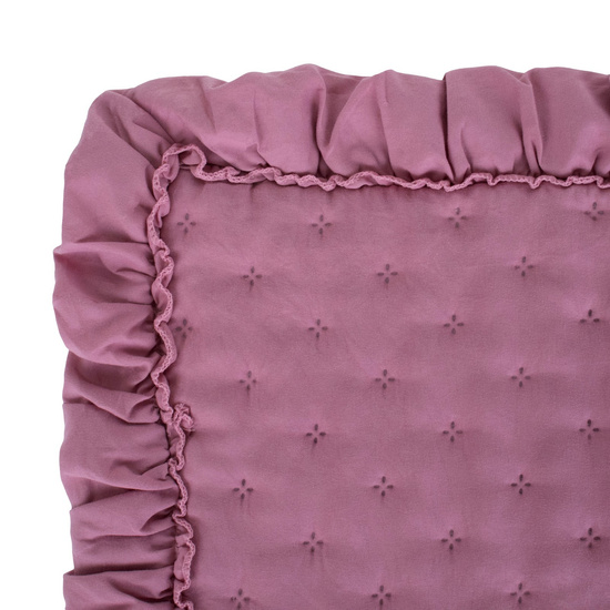 Narzuta 70 x 160 Pikowana Z Falbaną Celia 06