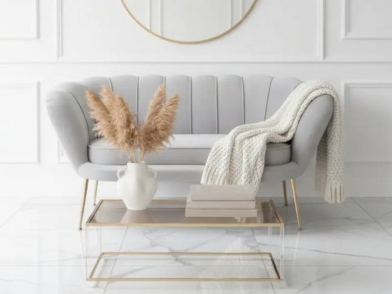 Nowoczesna sofa ARIEL w stylu glamour