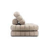 Nowoczesna sofa MELBY z pikowanym siedziskiem  