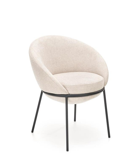 Krzesło K482 w kolorze beżowym