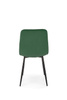 Krzesło K525 w kolorze ciemnej zieleni 