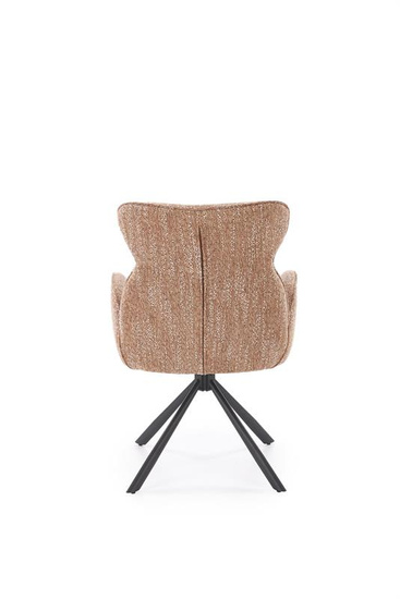 Krzesło z obrotowym siedziskiem K571 w cynamonowym kolorze