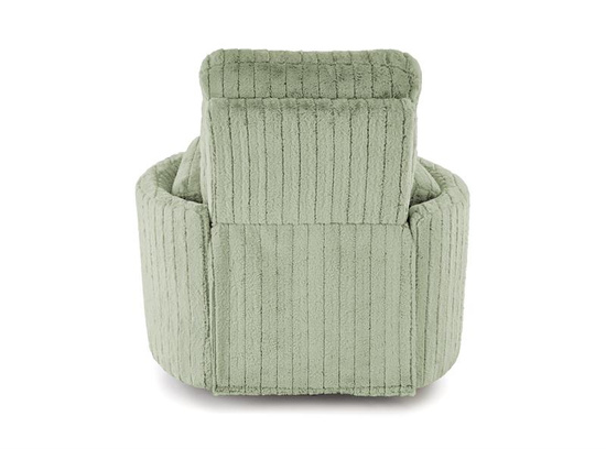 Elektryczny fotel wypoczynkowy PEGAS w kolorze miętowym z funkcją relaks