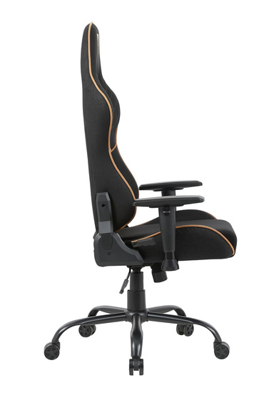 Fotel obrotowy gamingowy IMPERIO w kolorze czarnym