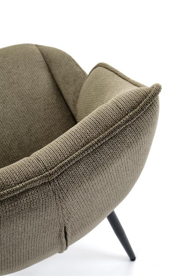 Krzesło K543 w kolorze oliwkowym