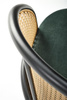 Krzesło K508 w kolorze ciemnozielonym velvet 