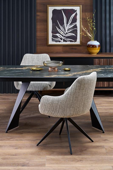 Krzesło z funkcją obracania K564 w beżowym kolorze