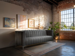 Elegancka sofa MONTY II z przeszyciami