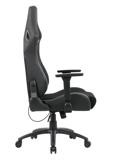 Fotel obrotowy gamingowy ZENIX w kolorze czarnym