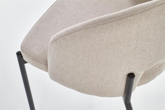 Krzesło K373 w kolorze beżowym 