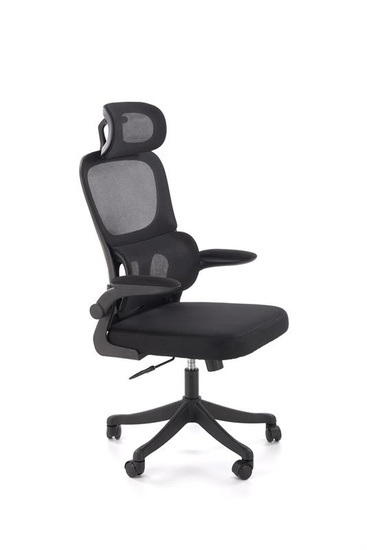 Fotel gabinetowy SOREN w czarnym kolorze