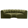 Sofa modułowa okrągła SOMA I tapicerowana RS+RS