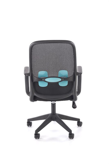 Fotel gabinetowy ORCANO w czarnym kolorze