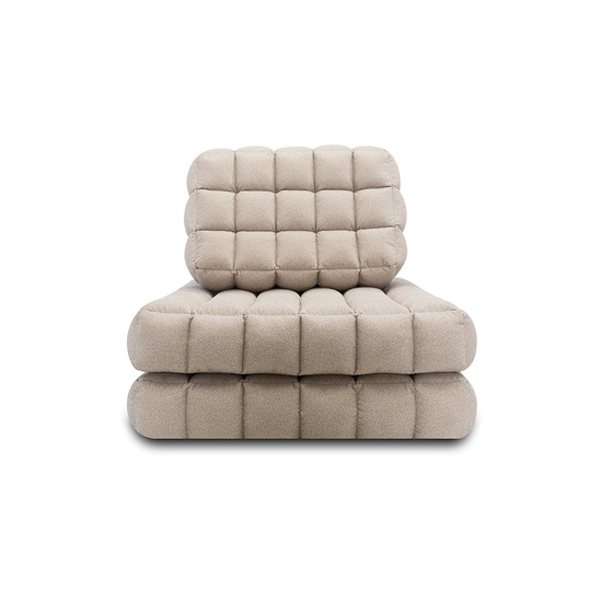 Nowoczesna sofa MELBY z pikowanym siedziskiem  