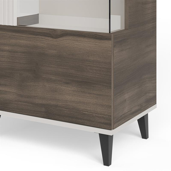 Witryna RANDOM 2 W-1 w kolorach kaszmir, orzech i czarny