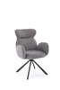 Krzesło z obrotowym siedziskiem K571 w popielatym kolorze